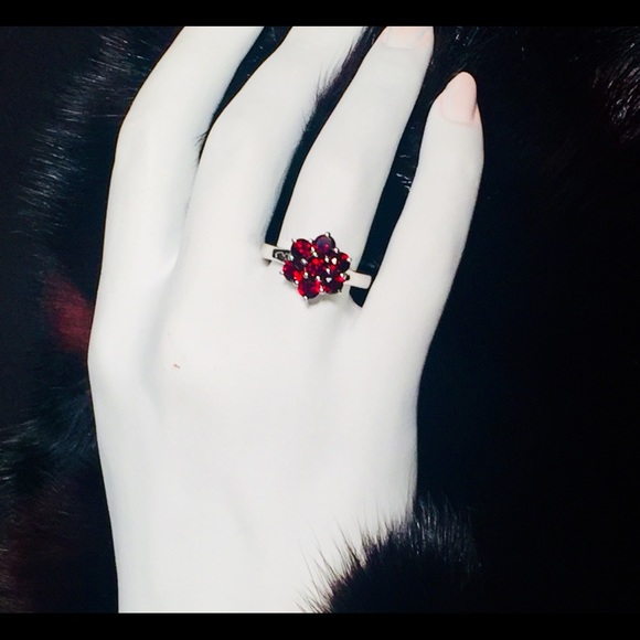 Garnet Ring FINAL PRICE DROP - Picture 4 of 6